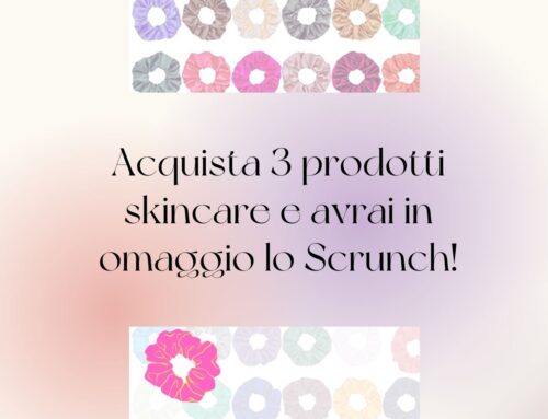 Promozione Skincare: uno scrunch in omaggio!