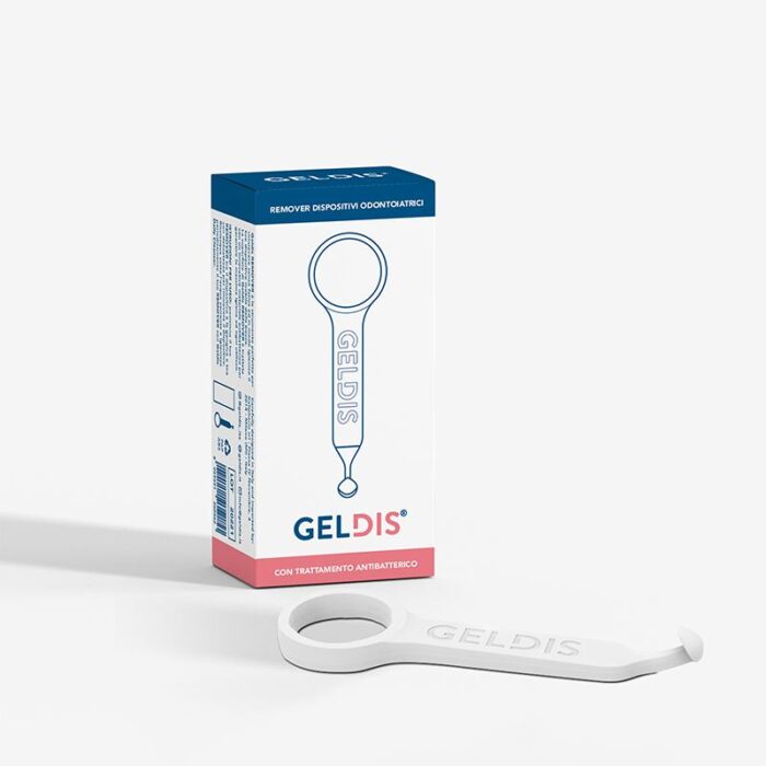 Geldis remover antibatterico per allineatori