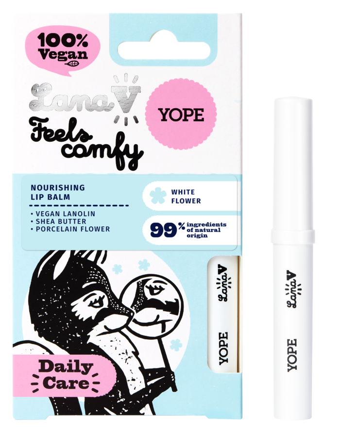 Yope feels comfly balsamo labbra ai fiori
